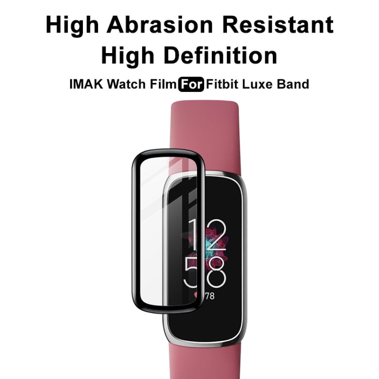 For Fitbit Luxe IMAK Plexiglass HD Watch Protective Film - Screen Protector by imak | Online Shopping UK | buy2fix