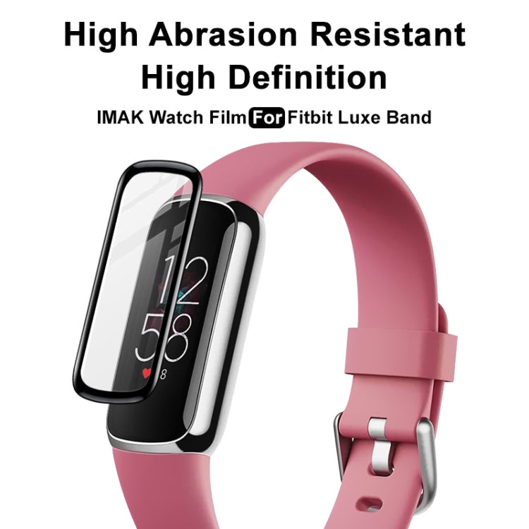 For Fitbit Luxe IMAK Plexiglass HD Watch Protective Film - Screen Protector by imak | Online Shopping UK | buy2fix