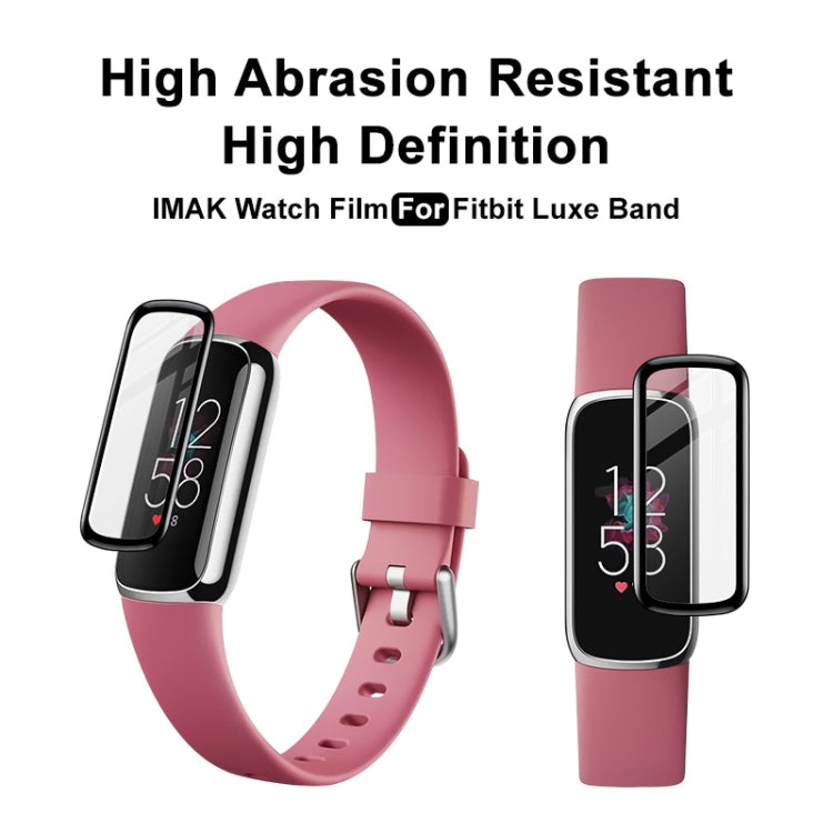 For Fitbit Luxe IMAK Plexiglass HD Watch Protective Film - Screen Protector by imak | Online Shopping UK | buy2fix