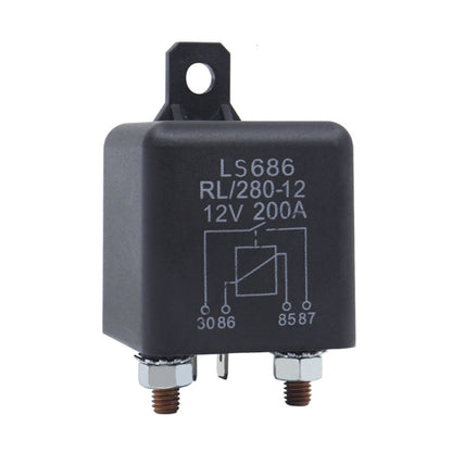 12V 1.8W Continuous Type 200A RV Modified Start Relay - Relays by buy2fix | Online Shopping UK | buy2fix