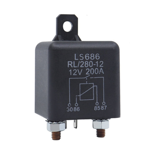 12V 1.8W Continuous Type 200A RV Modified Start Relay - Relays by buy2fix | Online Shopping UK | buy2fix