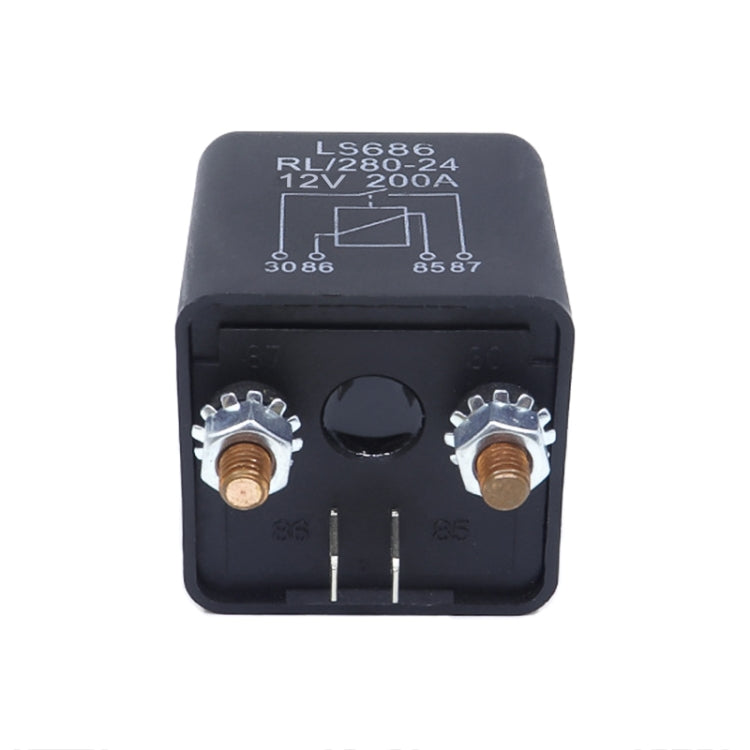 12V 4.8W Start Type 200A RV Modified Start Relay - Relays by buy2fix | Online Shopping UK | buy2fix