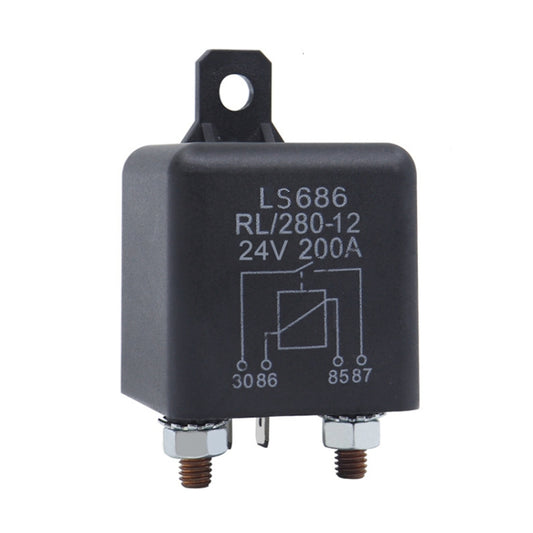 24V 1.8W Continuous Type 200A RV Modified Start Relay - Relays by buy2fix | Online Shopping UK | buy2fix