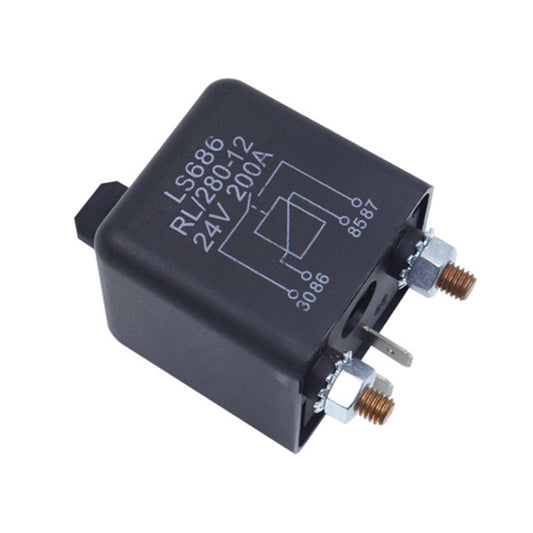 24V 1.8W Continuous Type 200A RV Modified Start Relay - Relays by buy2fix | Online Shopping UK | buy2fix