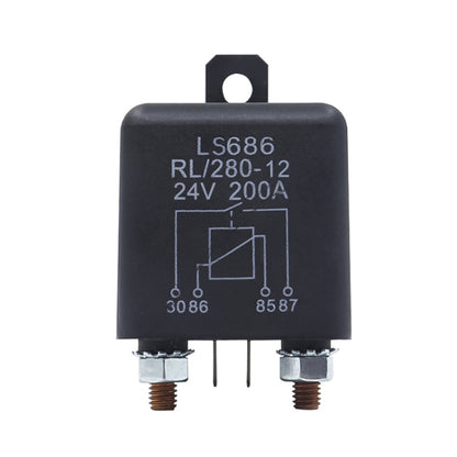 24V 1.8W Continuous Type 200A RV Modified Start Relay - Relays by buy2fix | Online Shopping UK | buy2fix