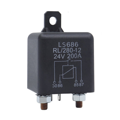 24V 4.8W Start Type 200A RV Modified Start Relay - Relays by buy2fix | Online Shopping UK | buy2fix