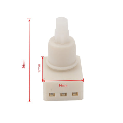 A5742 1 Pair Car Interior Ceiling Lights Switch 34404-SDA-A21 for Honda White - Car Switches by buy2fix | Online Shopping UK | buy2fix