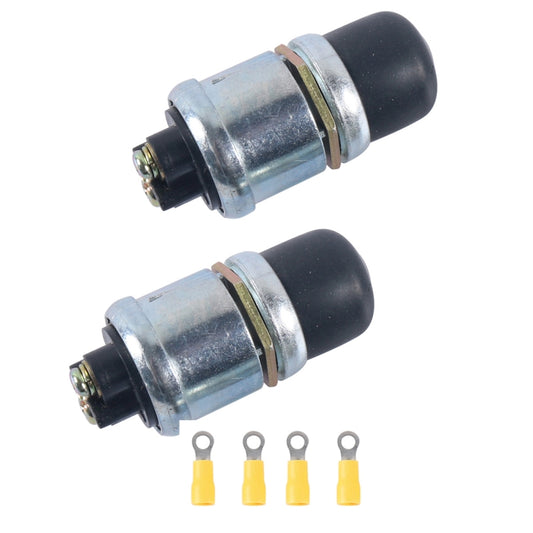 A6036 2 PCS Car / Marine Engine Start Button Switch Horn Switch - Car Switches by buy2fix | Online Shopping UK | buy2fix