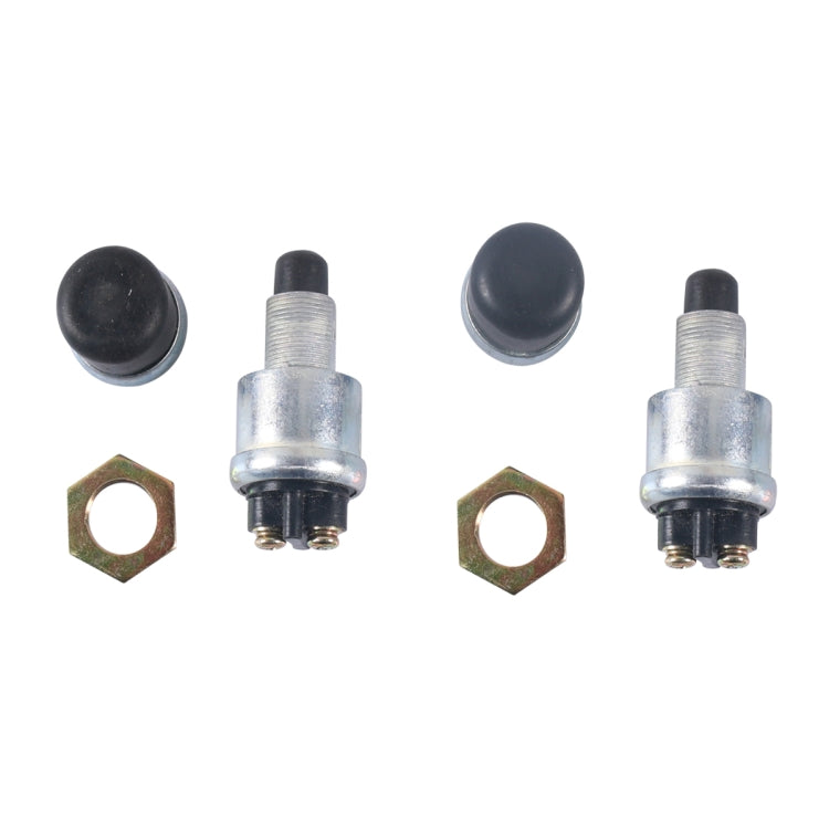 A6036 2 PCS Car / Marine Engine Start Button Switch Horn Switch - Car Switches by buy2fix | Online Shopping UK | buy2fix