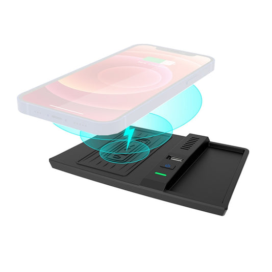 Car Qi Standard Wireless Charger 10W Quick Charging for Subaru Forester 2019-2021, Left Driving - Wireless Charging Pads by buy2fix | Online Shopping UK | buy2fix