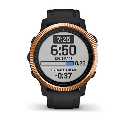 For Garmin Fenix 6S/ 6S Pro/6S Sapphire Smart Watch Steel Bezel Ring, B Version(Rose Gold) - Watch Cases by buy2fix | Online Shopping UK | buy2fix