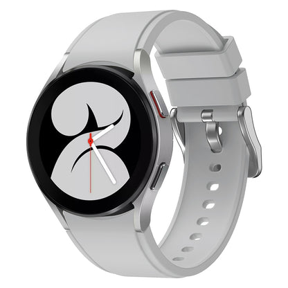 For Samsung Galaxy Watch4 Classic 46mm Silicone Watch Band(Light Grey) - Watch Bands by buy2fix | Online Shopping UK | buy2fix