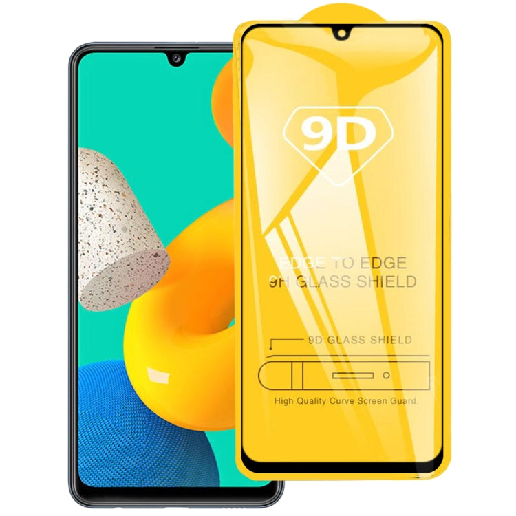 For Samsung Galaxy M32 4G 9D Full Glue Full Screen Tempered Glass Film - Galaxy Tempered Glass by buy2fix | Online Shopping UK | buy2fix