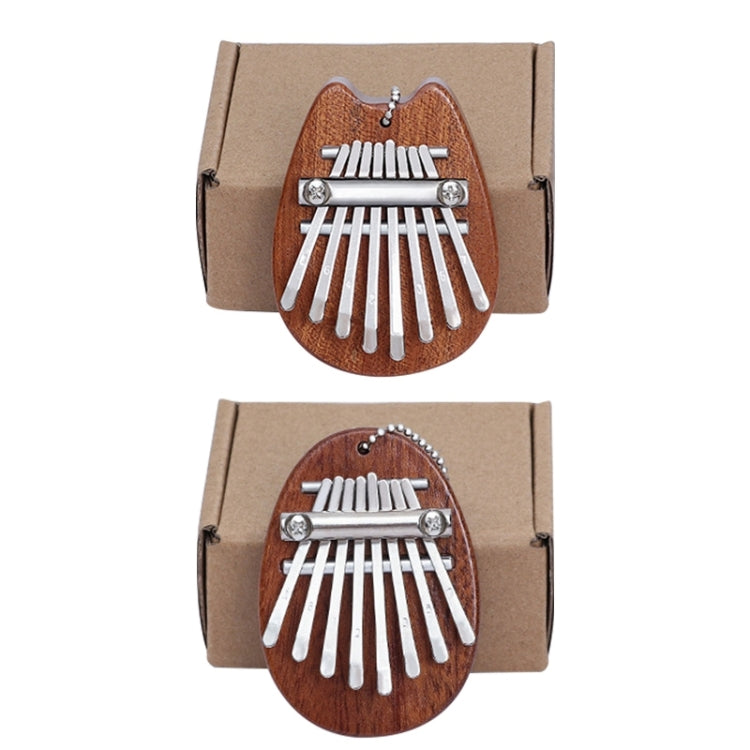 Mini 8 Tone Thumb Piano Kalimba Musical Instruments(Wood Chinchilla) - Keyboard Accessories by buy2fix | Online Shopping UK | buy2fix