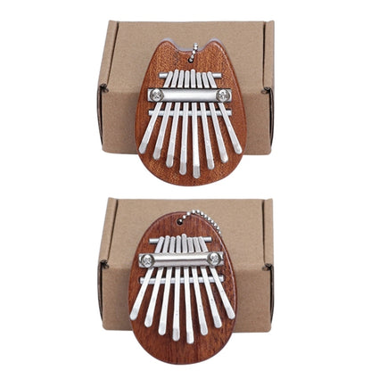 Mini 8 Tone Thumb Piano Kalimba Musical Instruments(Wood Chinchilla) - Keyboard Accessories by buy2fix | Online Shopping UK | buy2fix