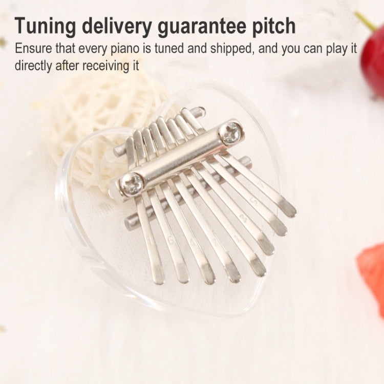 Mini 8 Tone Thumb Piano Kalimba Musical Instruments(Wood Chinchilla) - Keyboard Accessories by buy2fix | Online Shopping UK | buy2fix