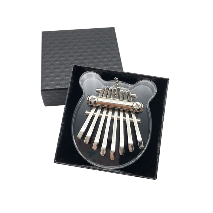 Mini 8 Tone Thumb Piano Kalimba Musical Instruments, Random Packaging(Acrylic Bear) - Keyboard Accessories by buy2fix | Online Shopping UK | buy2fix