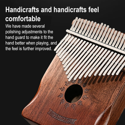21 Tone Acacia Wood Thumb Piano Kalimba Musical Instruments(Coffee-Cat) - Keyboard Accessories by buy2fix | Online Shopping UK | buy2fix