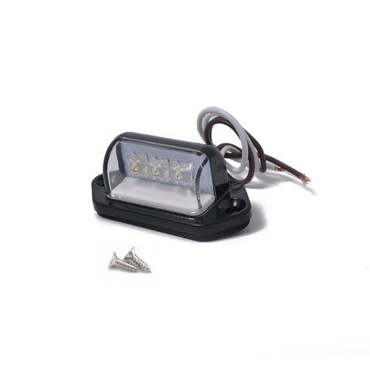 A5662  Truck Trailer Lorry 12V 3LEDs Number Licence Plate Light Rear Tail Lamp - License Plate Lights by buy2fix | Online Shopping UK | buy2fix