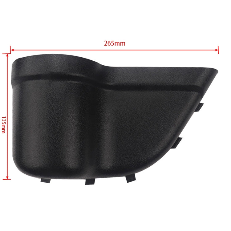A5968 1 Pair Car Front Door Net Pocket Storage Box Water Cup Holder for Jeep Wrangler JK 2011-2018 by buy2fix