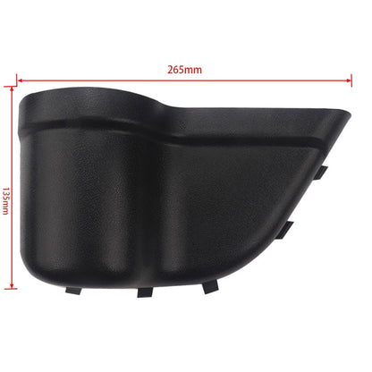 A5968 1 Pair Car Front Door Net Pocket Storage Box Water Cup Holder for Jeep Wrangler JK 2011-2018 by buy2fix