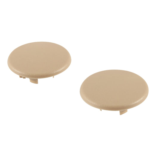 A6254-02 Beige 2 PCS Car Armrest Cover Buckle 15279689 for Chevrolet - Tank Covers by buy2fix | Online Shopping UK | buy2fix