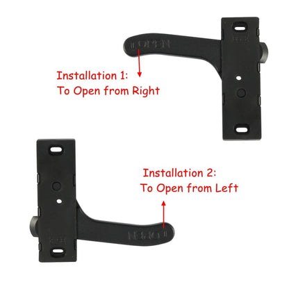 A6378-02 RV Right Side Window Door Handle Door Latch - Door Handles by buy2fix | Online Shopping UK | buy2fix