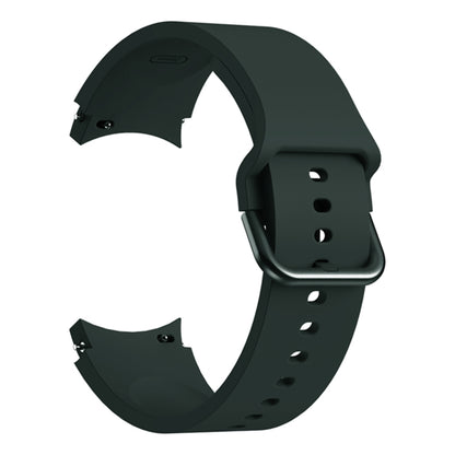 For Samsung Galaxy Watch4 Classic 46mm Universal Silicone Colorful Buckle Watch Band(Green) - Watch Bands by buy2fix | Online Shopping UK | buy2fix