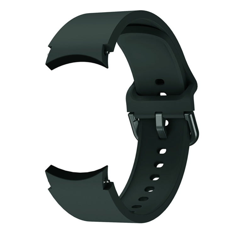 For Samsung Galaxy Watch4 Classic 46mm Universal Silicone Colorful Buckle Watch Band(Green) - Watch Bands by buy2fix | Online Shopping UK | buy2fix