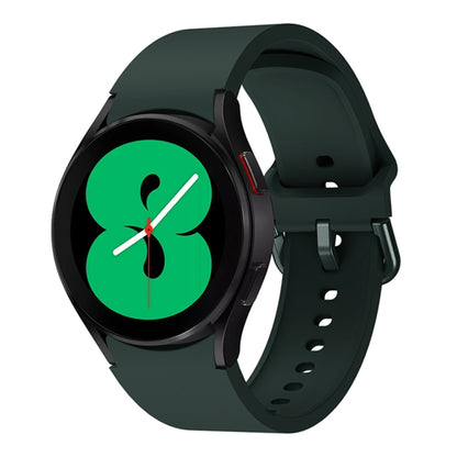 For Samsung Galaxy Watch4 Classic 46mm Universal Silicone Colorful Buckle Watch Band(Green) - Watch Bands by buy2fix | Online Shopping UK | buy2fix