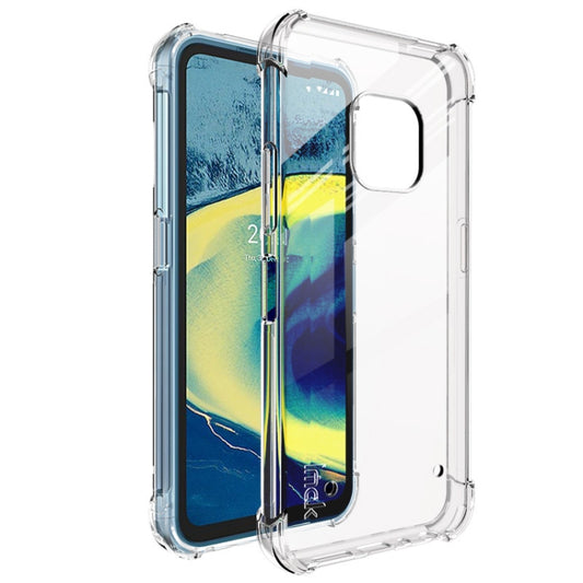For Nokia XR20 IMAK All-inclusive Shockproof Airbag TPU Case with Screen Protector(Transparent) - Nokia Cases by imak | Online Shopping UK | buy2fix