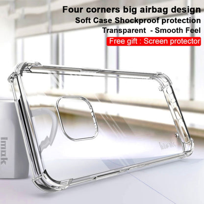 For Nokia XR20 IMAK All-inclusive Shockproof Airbag TPU Case with Screen Protector(Transparent) - Nokia Cases by imak | Online Shopping UK | buy2fix