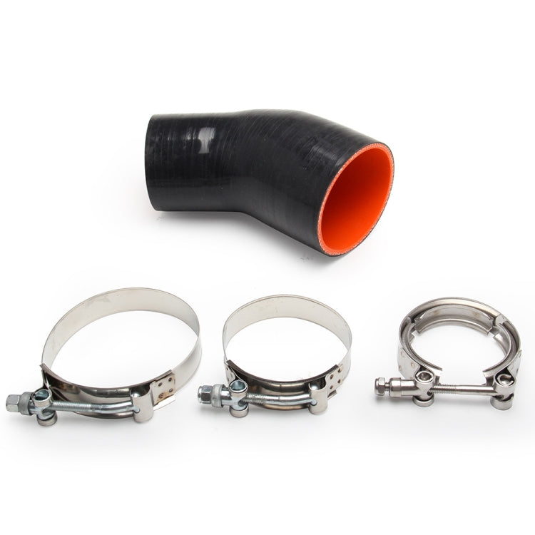 JQG1006-BK Car Modified 50mm Turbo Intake Pipe Kit for BMW N54 E88 E90 by buy2fix