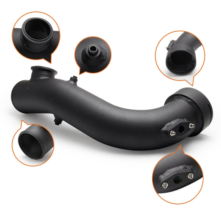JQG1006-BK Car Modified 50mm Turbo Intake Pipe Kit for BMW N54 E88 E90 by buy2fix
