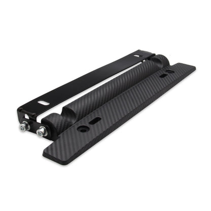 PZK-006-TW Car Modification Adjustable American Carbon Fiber Pattern License Plate Frame by buy2fix