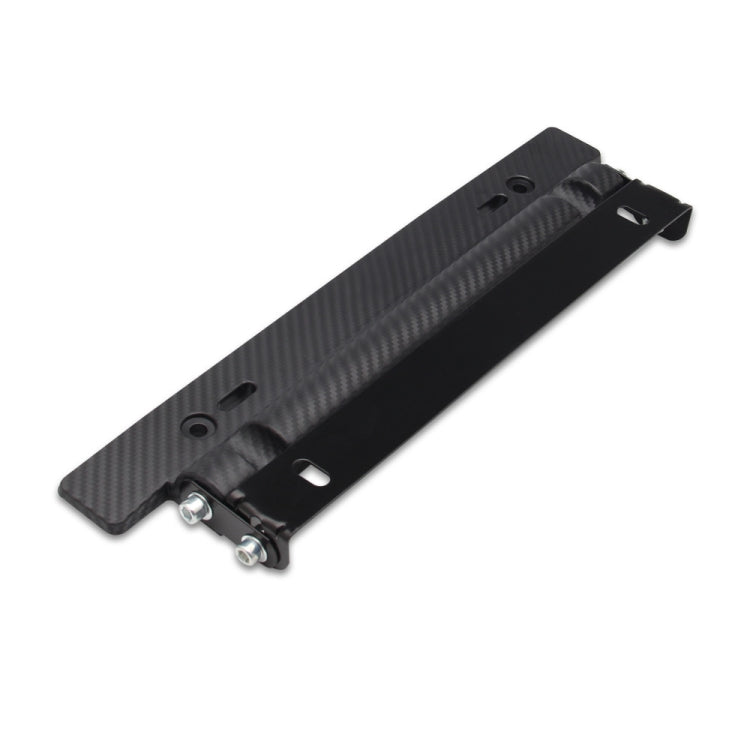 PZK-006-TW Car Modification Adjustable American Carbon Fiber Pattern License Plate Frame by buy2fix