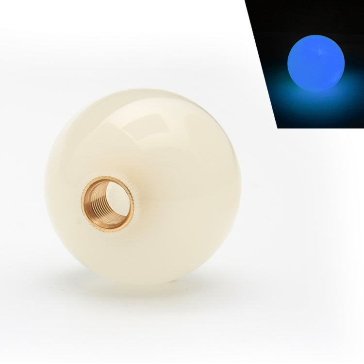 SK-1042 Universal Car Round Luminous Shift Knob with Adapters(Blue) by buy2fix