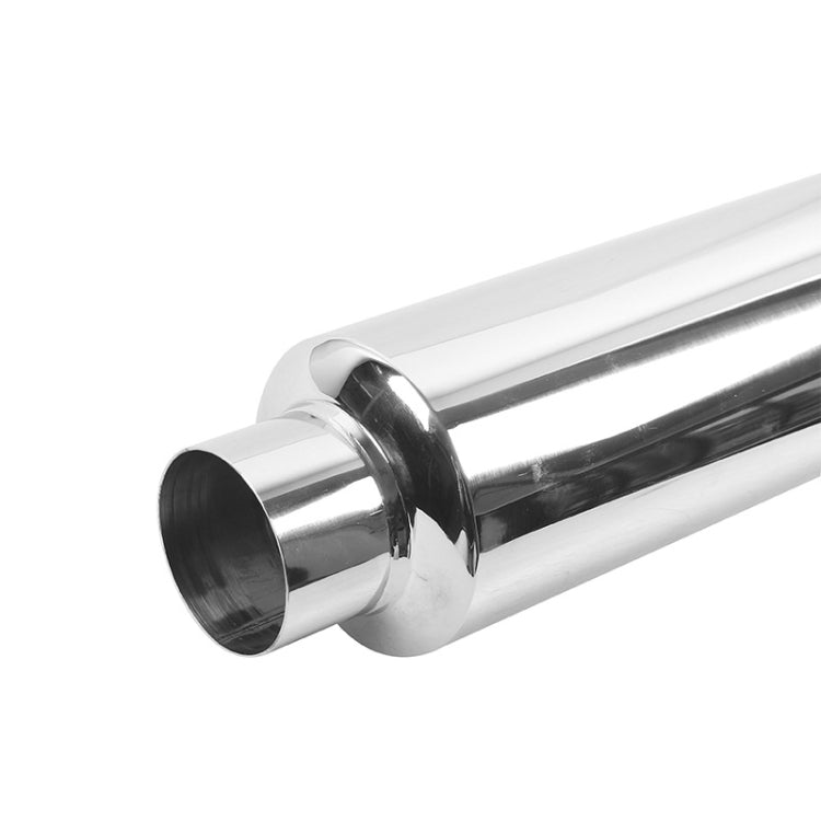 Universal Car / Motorcycles Stainless Exhaust Pipe Muffler 2.5 inch to 2.5 inch - Exhaust Pipes by buy2fix | Online Shopping UK | buy2fix
