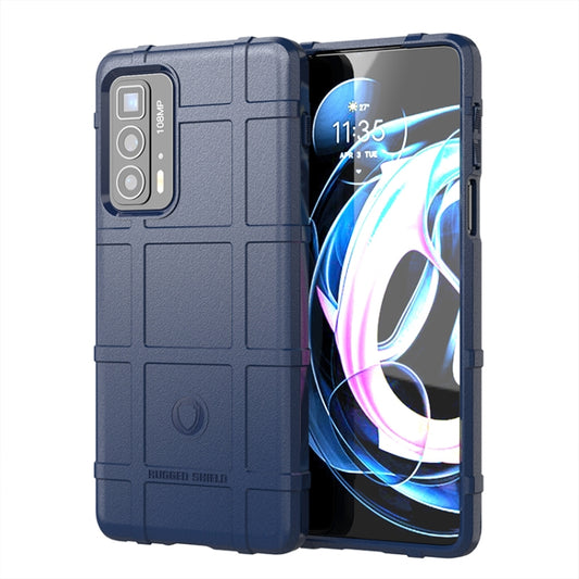 Full Coverage Shockproof TPU Case For Motorola Moto Edge 20 Pro / S Pro(Blue) - Motorola Cases by buy2fix | Online Shopping UK | buy2fix