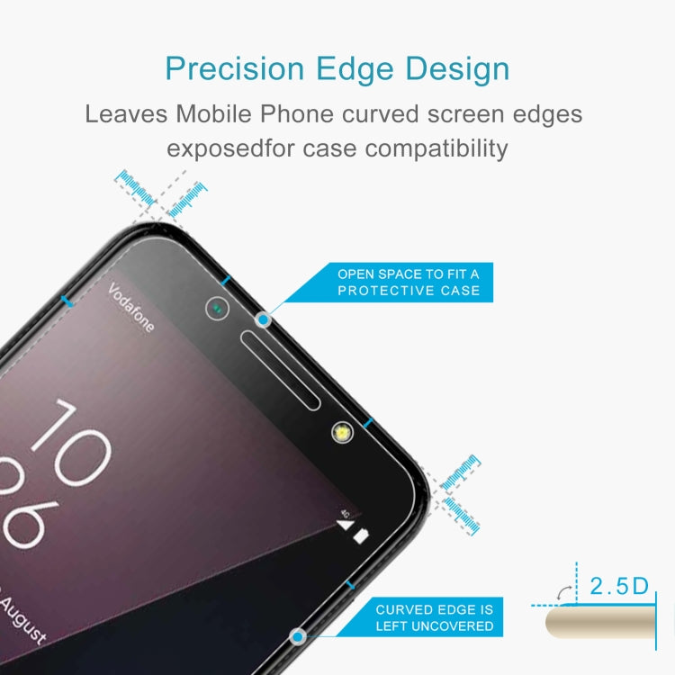For Vodafone Smart N9 Lite 0.26mm 9H 2.5D Tempered Glass Film - Others by DIYLooks | Online Shopping UK | buy2fix