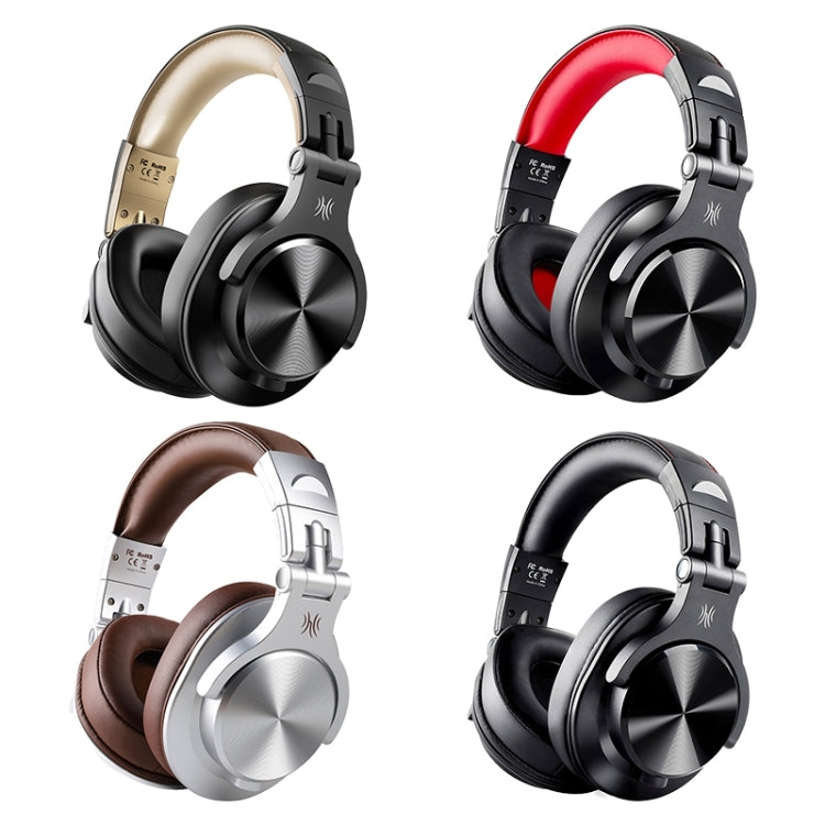 OneOdio A70 Brown Head-mounted Wireless Bluetooth Stereo Headset by OneOdio