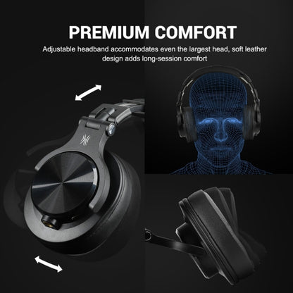 OneOdio A70 Brown Head-mounted Wireless Bluetooth Stereo Headset by OneOdio
