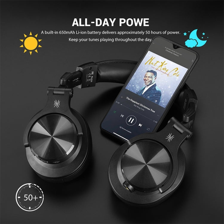 OneOdio A70 Brown Head-mounted Wireless Bluetooth Stereo Headset by OneOdio