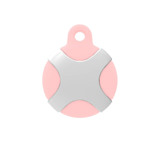 Waterproof Sealing Strip Anti-Scratch Shockproof Rugged Silicone Case For AirTag(Pink Grey) - Other by buy2fix | Online Shopping UK | buy2fix