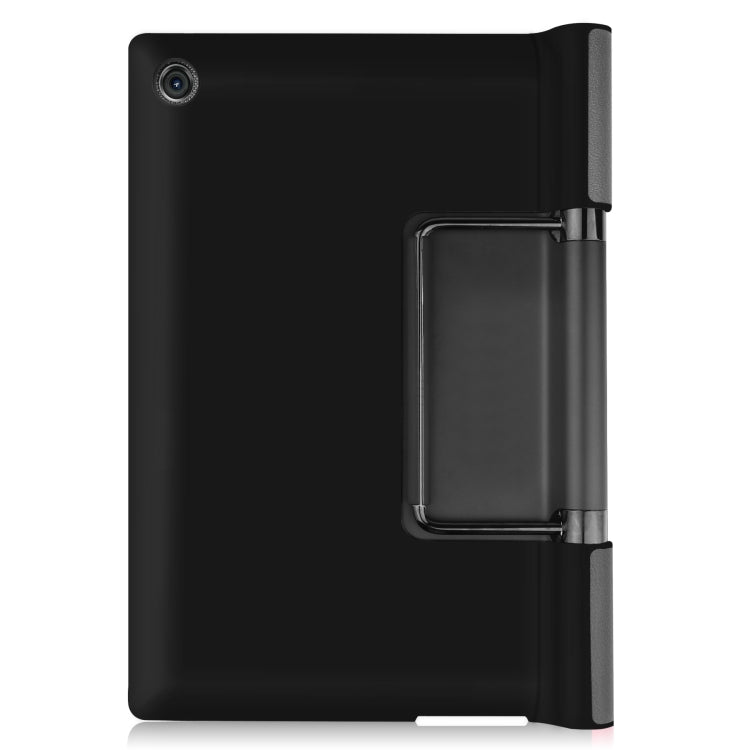 For Lenovo Yoga Tab 11 / YT-J706X Custer Texture Horizontal Flip PU Leather Case with Holder & Sleep / Wake-up Function(Grey) - Lenovo by buy2fix | Online Shopping UK | buy2fix