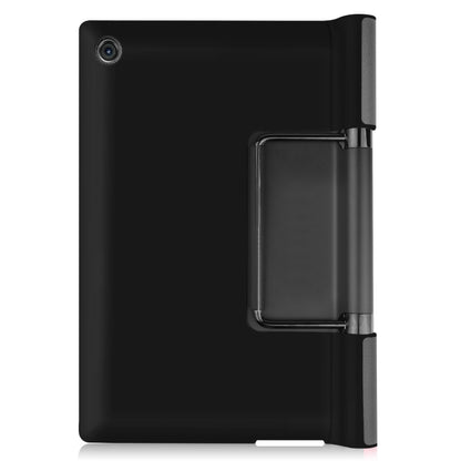 For Lenovo Yoga Tab 11 / YT-J706X Custer Texture Horizontal Flip PU Leather Case with Holder & Sleep / Wake-up Function(Grey) - Lenovo by buy2fix | Online Shopping UK | buy2fix