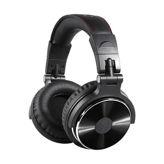 OneOdio Pro-10 Head-mounted Noise Reduction Wired Headphone with Microphone, Color:Black by OneOdio