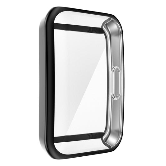 For Huawei Band 6 / 6 Pro / Honor Band 6 Full Coverage TPU Electroplating Protective Case Cover(Black) by buy2fix