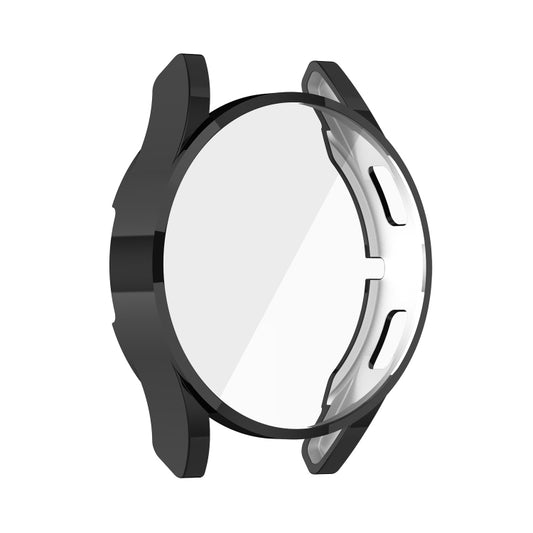 For Samung Galaxy Watch4 40mm Full Coverage TPU Electroplating Protective Case Cover(Black) - Watch Cases by buy2fix | Online Shopping UK | buy2fix