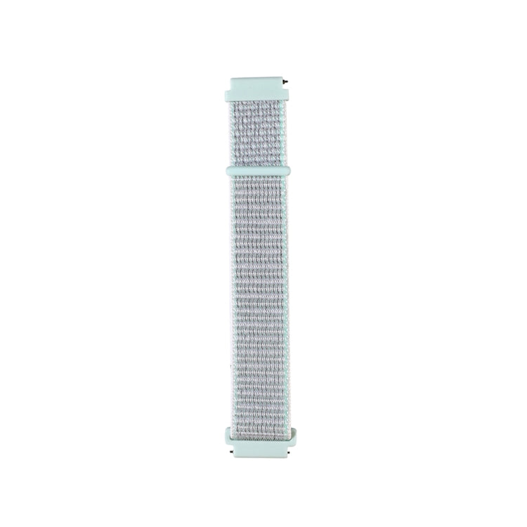 For Garmin Vivoactive 3 Nylon Loop Watch Band(Bright Spruce) - Watch Bands by buy2fix | Online Shopping UK | buy2fix